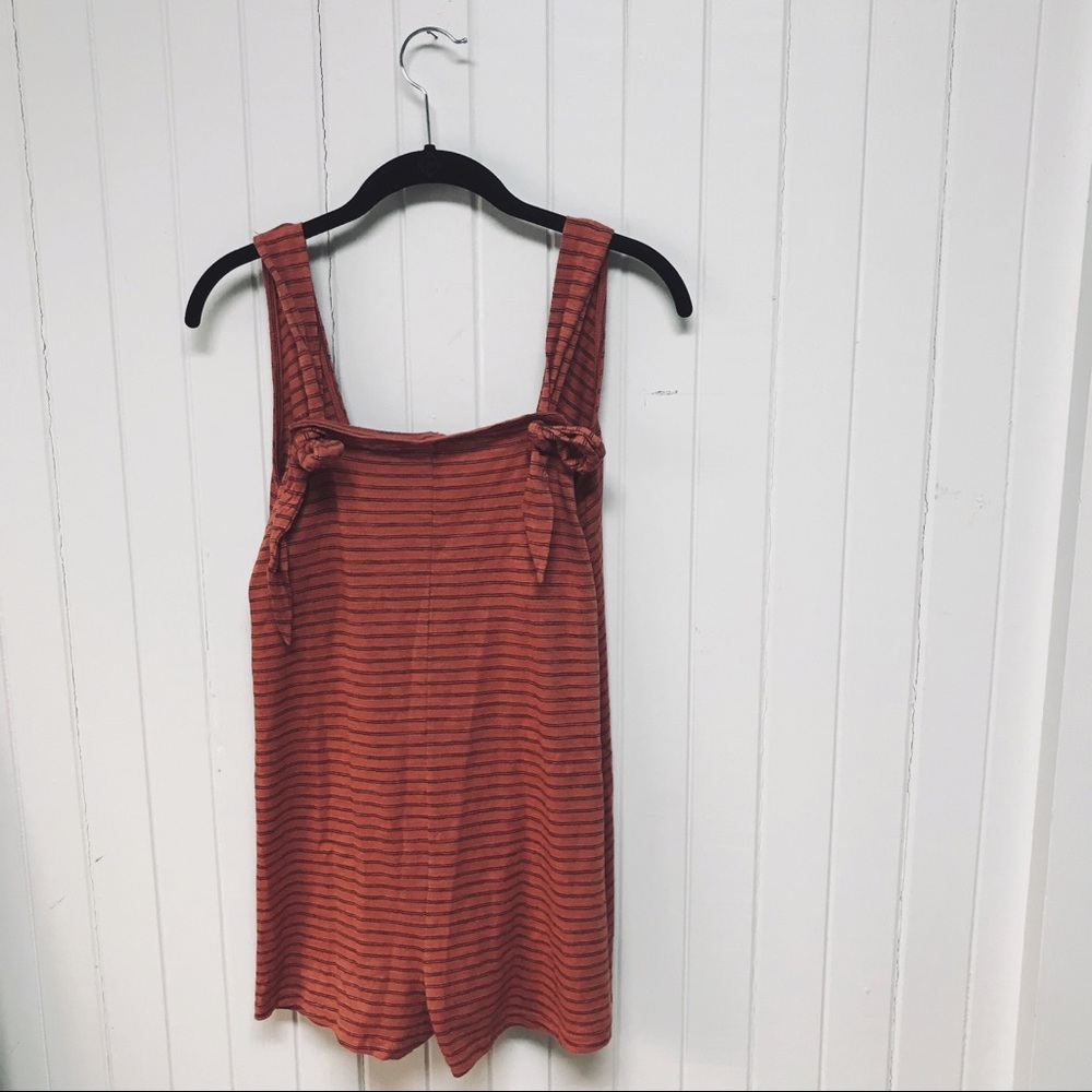 ❌ S O L D ❌  Striped Cotton Overalls/Romper